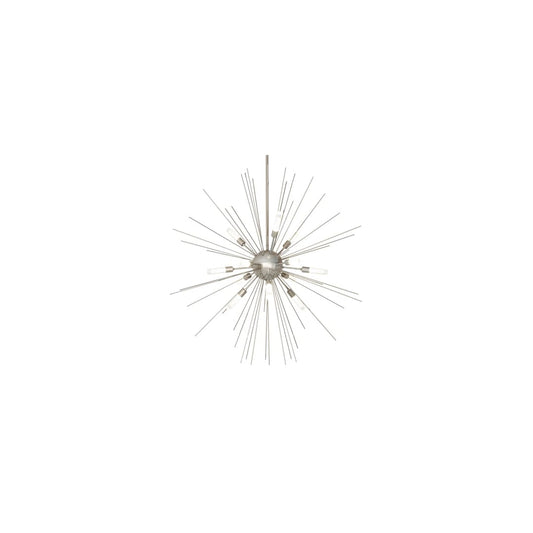 12 Light 48" Wide Abstract Pendant