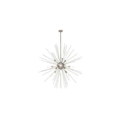12 Light 48" Wide Abstract Pendant