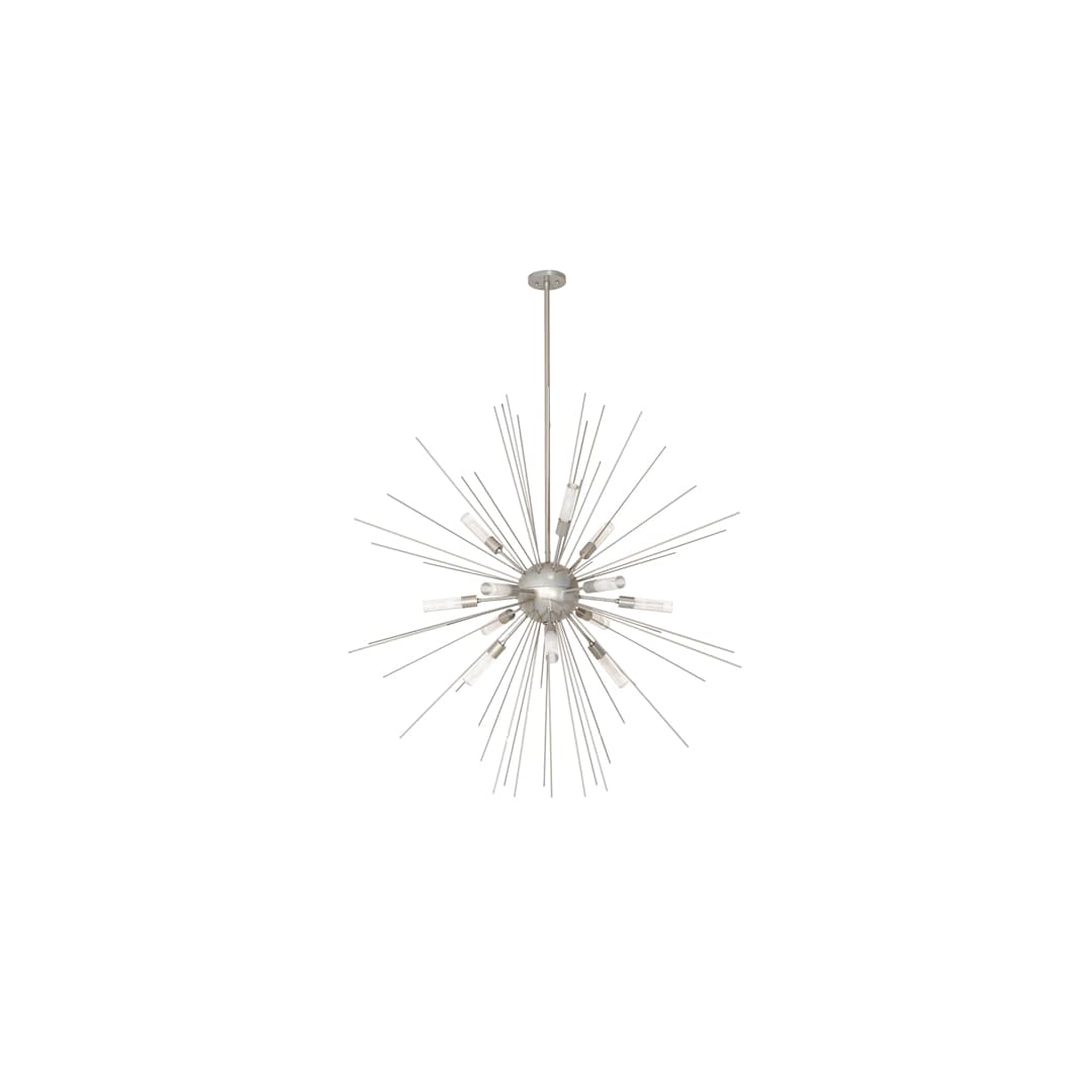 12 Light 48" Wide Abstract Pendant