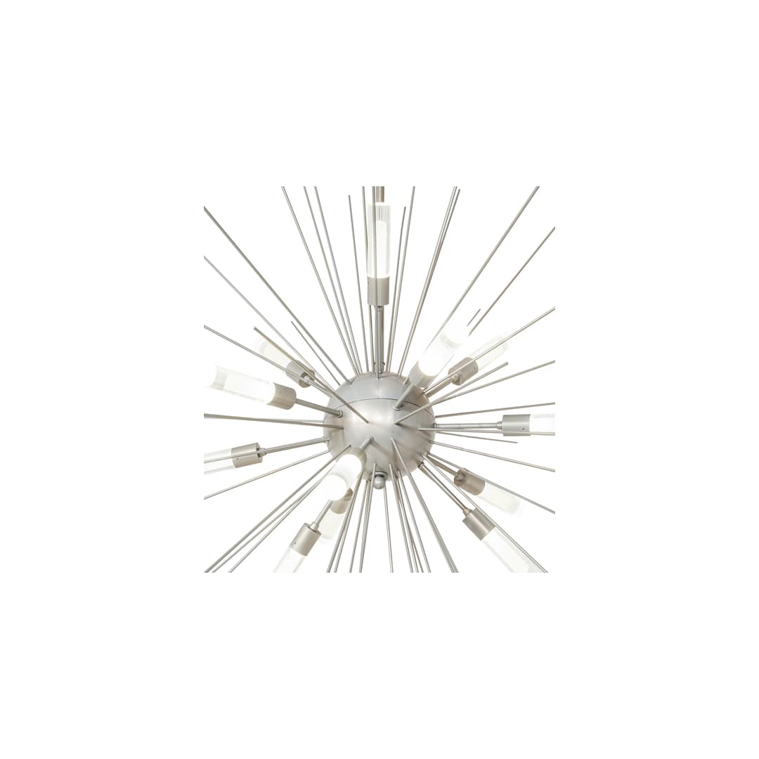 12 Light 48" Wide Abstract Pendant