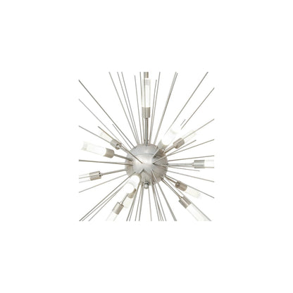 12 Light 48" Wide Abstract Pendant