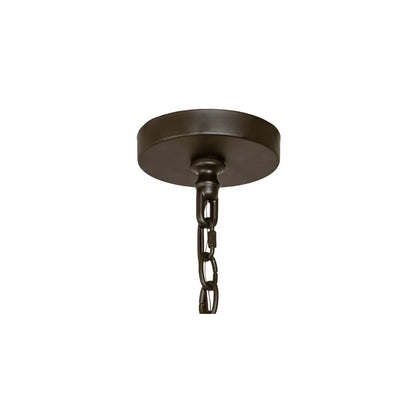 10 Light 33" Wide Taper Candle Pendant