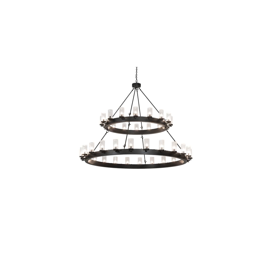 Noziroh Ring 40 Light 72" Wide Ring Chandelier
