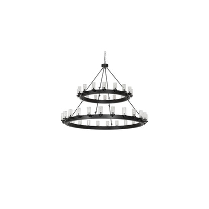Noziroh Ring 40 Light 72" Wide Ring Chandelier