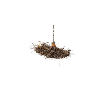 Long Twigs 6 Light 18" Wide Taper Candle Pendant