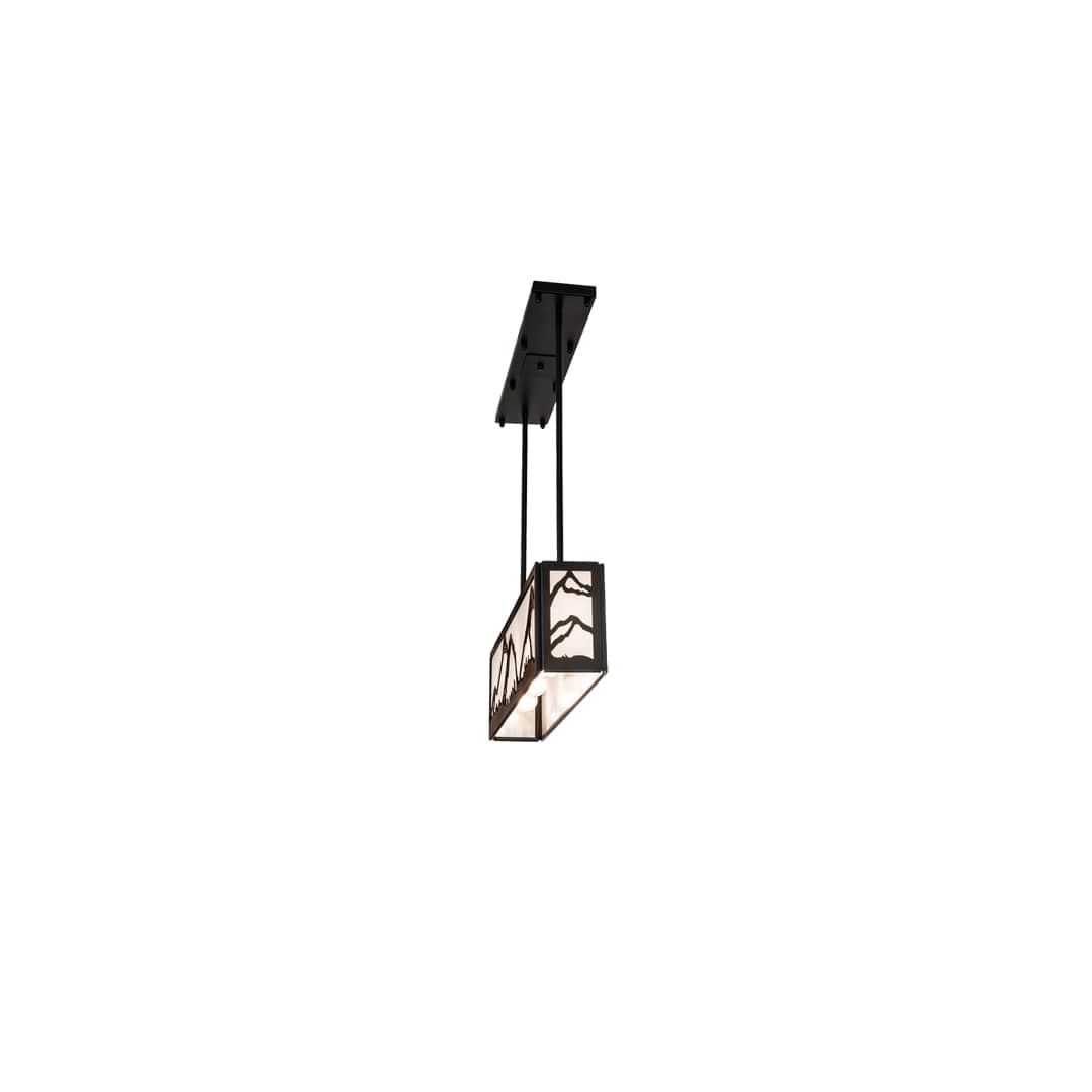 4 Light 34" Wide Linear Pendant