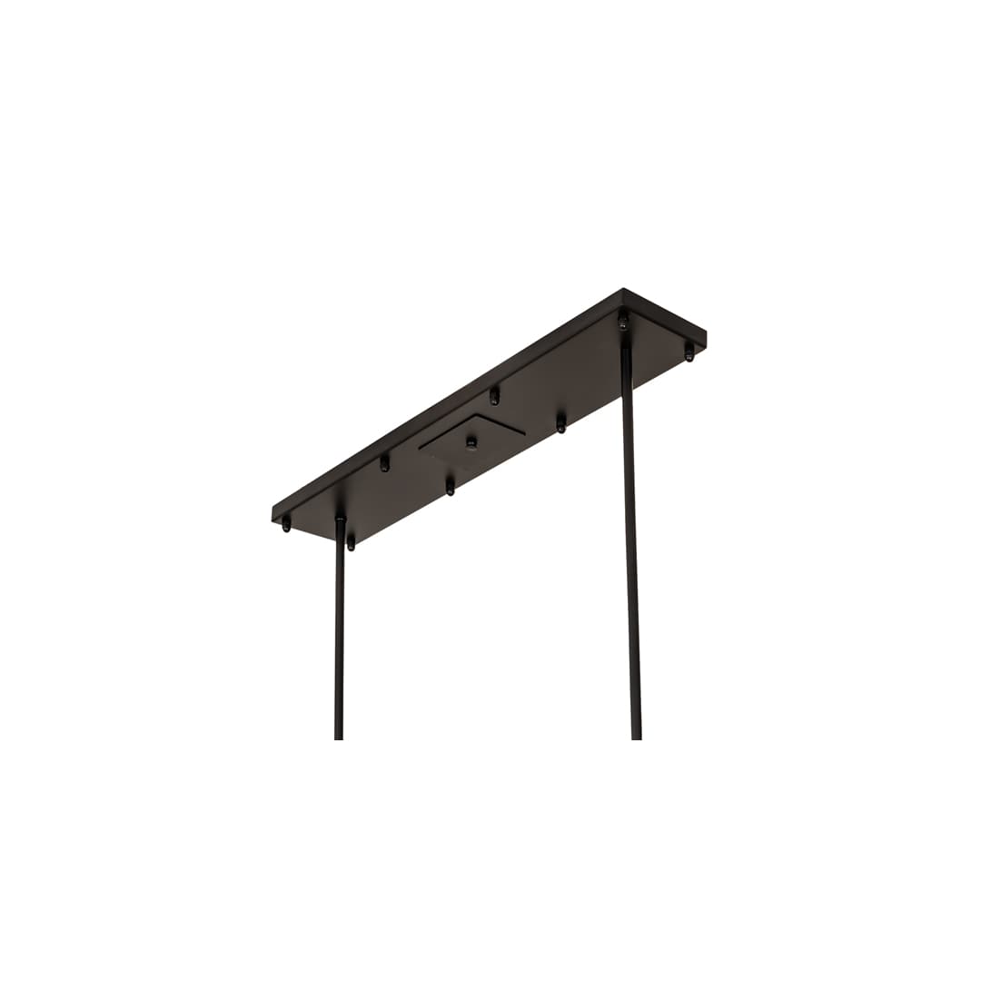 4 Light 34" Wide Linear Pendant