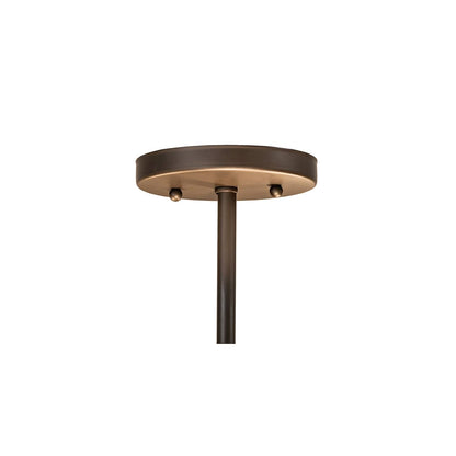 Nolan 3 Light 30" Wide Semi-Flush Drum Ceiling Fixture