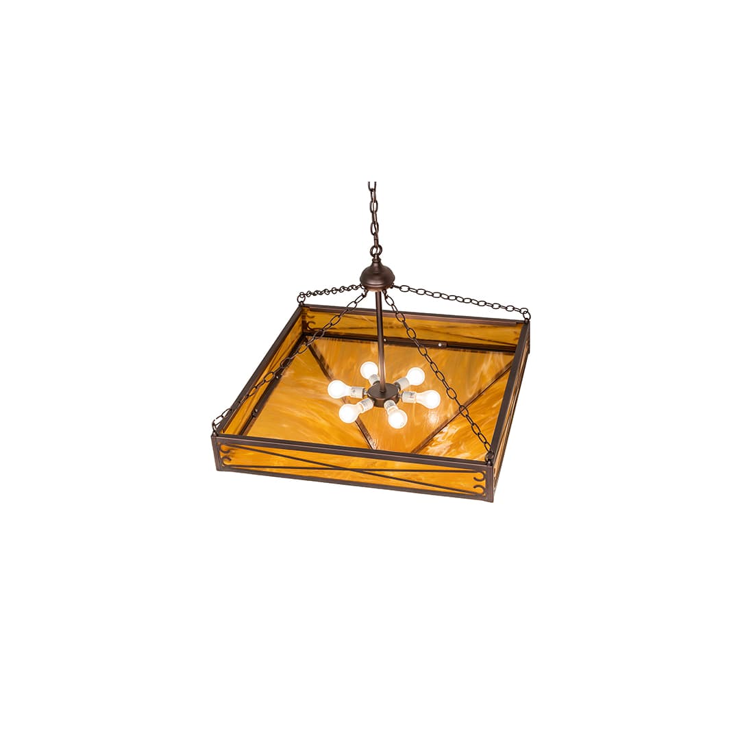 6 Light 46" Wide Pendant