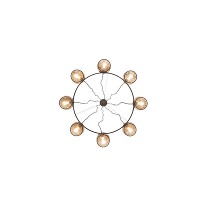 8 Light 50" Wide Suspension Pendant