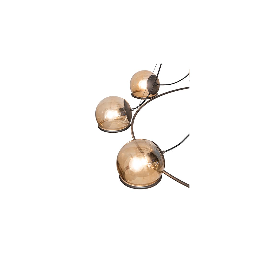10 Light 73" Wide Suspension Pendant