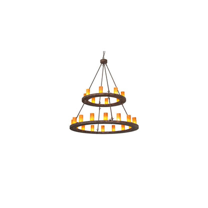 Loxley 24 Light 54" Wide Ring Chandelier
