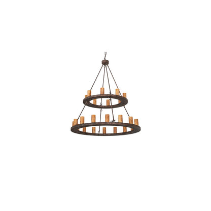 Loxley 24 Light 54" Wide Ring Chandelier