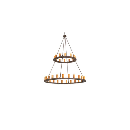 Loxley 36 Light 72" Wide Ring Chandelier