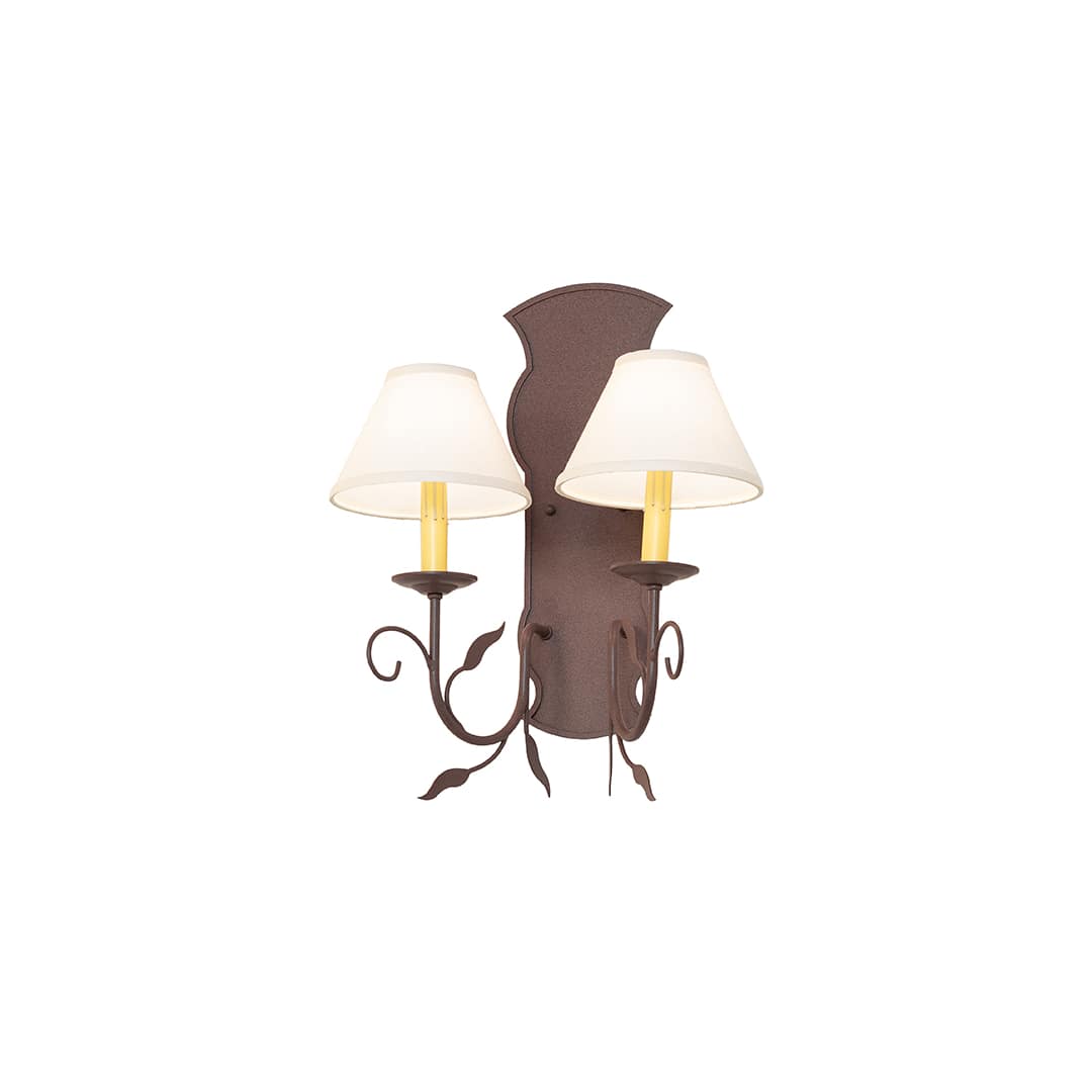 2 Light 20" Tall Wall Sconce