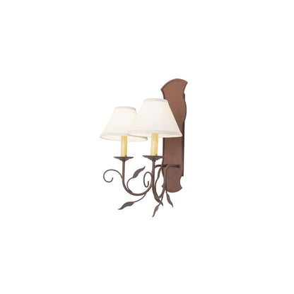 2 Light 20" Tall Wall Sconce