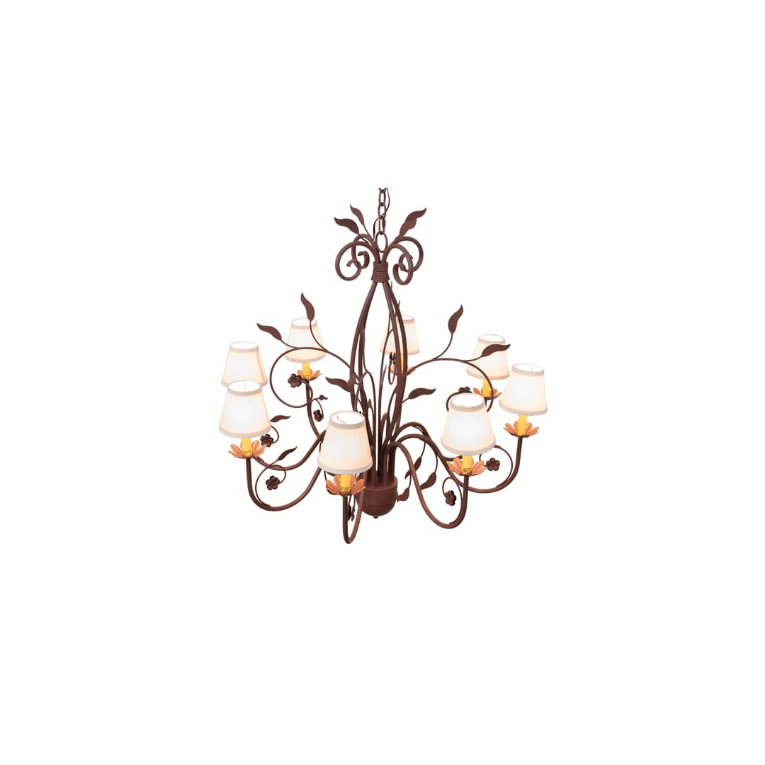Bordeaux 8 Light 37" Wide Chandelier