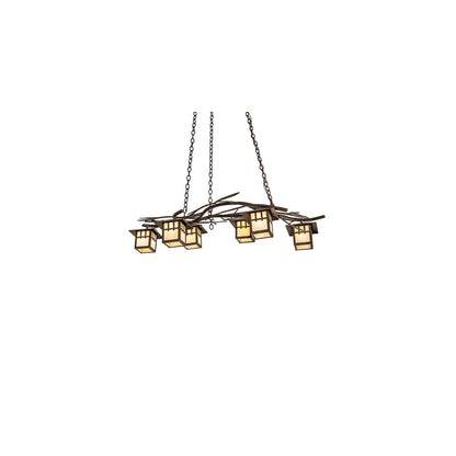Long Winter Solstice 6 Light 36" Wide Linear Chandelier