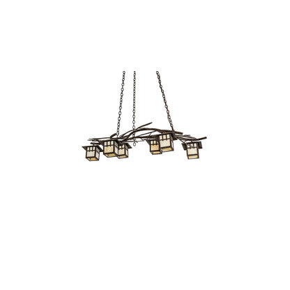 Long Winter Solstice 6 Light 36" Wide Linear Chandelier