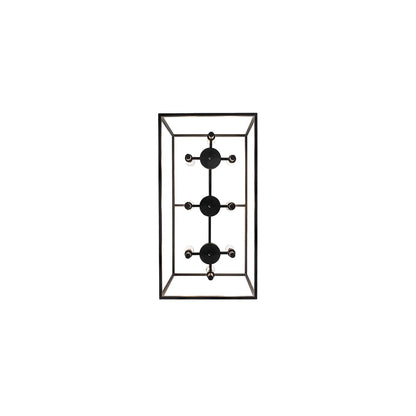 8 Light 17" Wide Linear Pendant