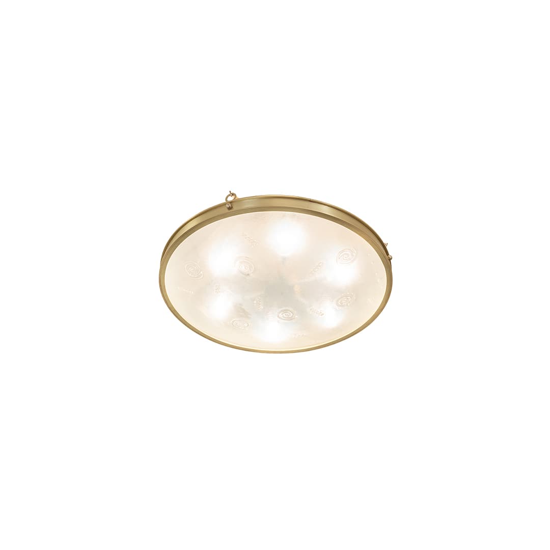 Metro Fusion 6 Light 32" Wide Semi-Flush Bowl Ceiling Fixture