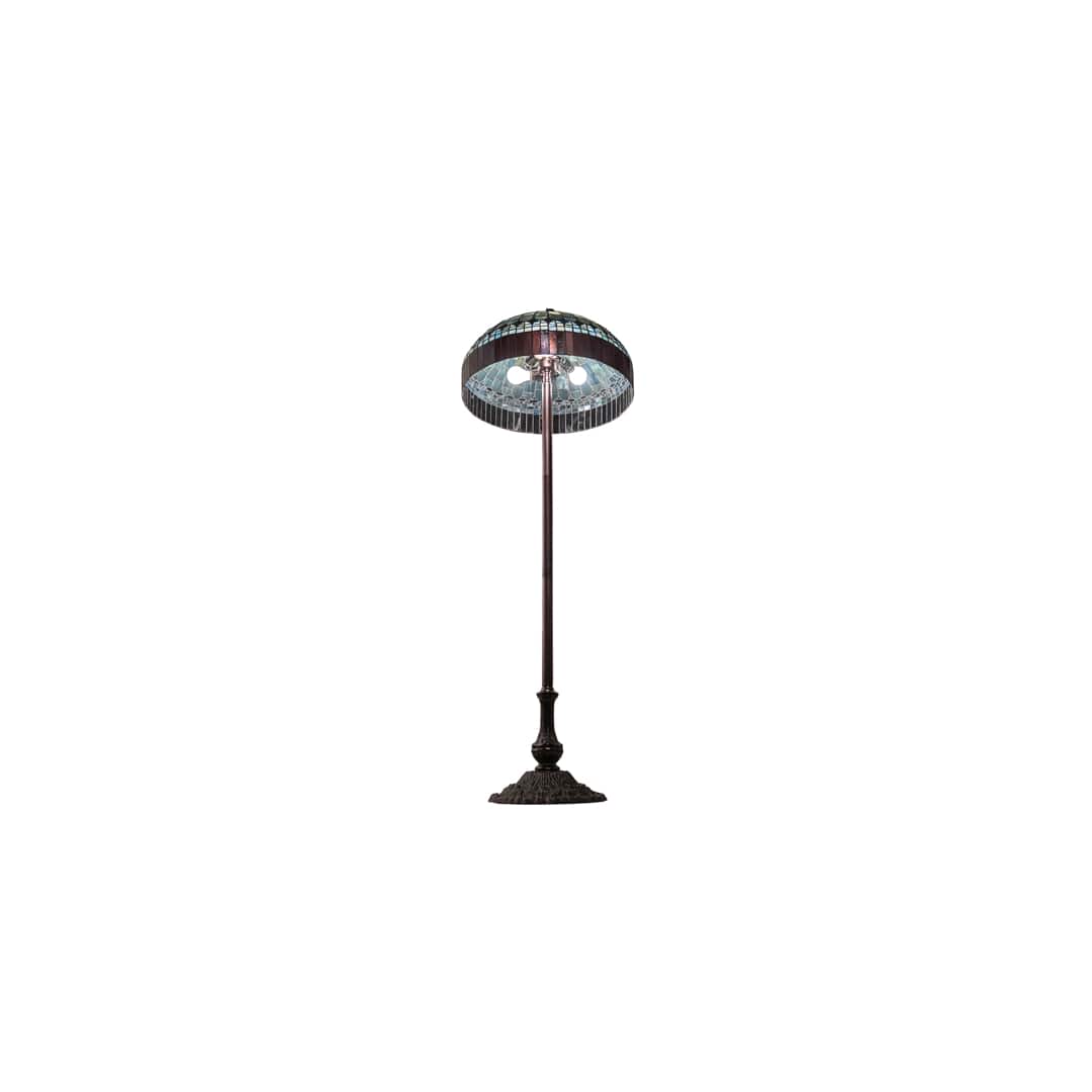 3 Light 62" Tall Tiffany Floor Lamp