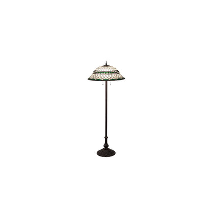 3 Light 62" Tall Torchiere Floor Lamp
