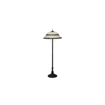 3 Light 62" Tall Torchiere Floor Lamp