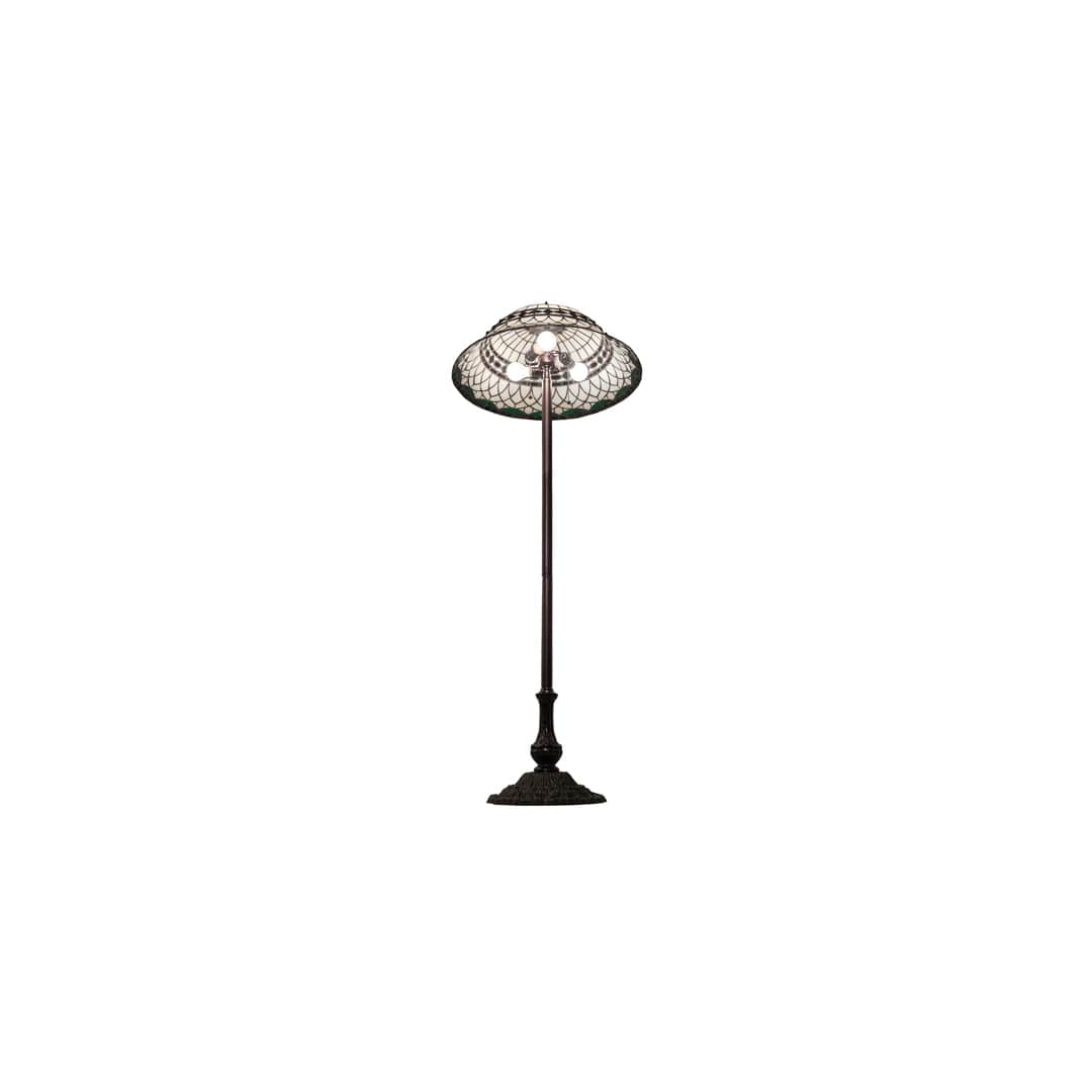 3 Light 62" Tall Torchiere Floor Lamp