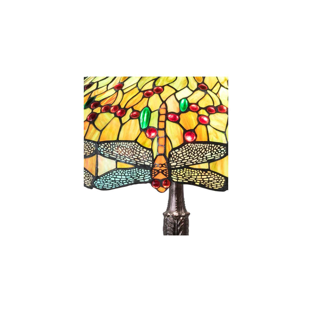 3 Light 26" Tall Tiffany Table Lamp