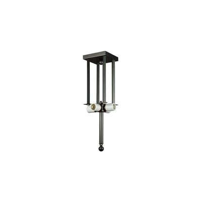 Prairie Loft 4 Light 25" Wide Semi-Flush Ceiling Fixture