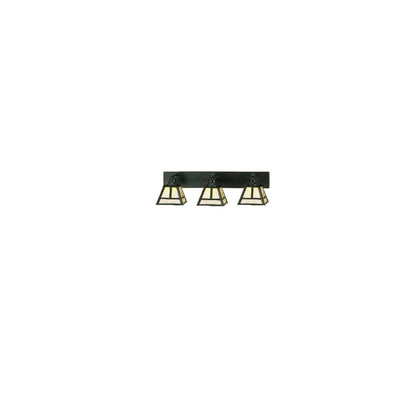 3 Light 10" Tall Wall Sconce