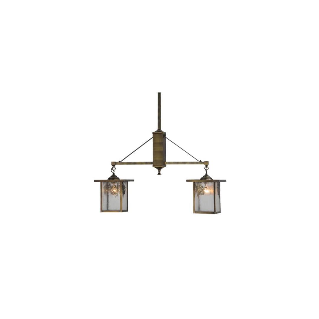 Hyde Park 2 Light 5" Wide Linear Pendant
