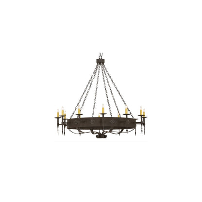 Warwick 12 Light 66" Wide Taper Candle Style Chandelier
