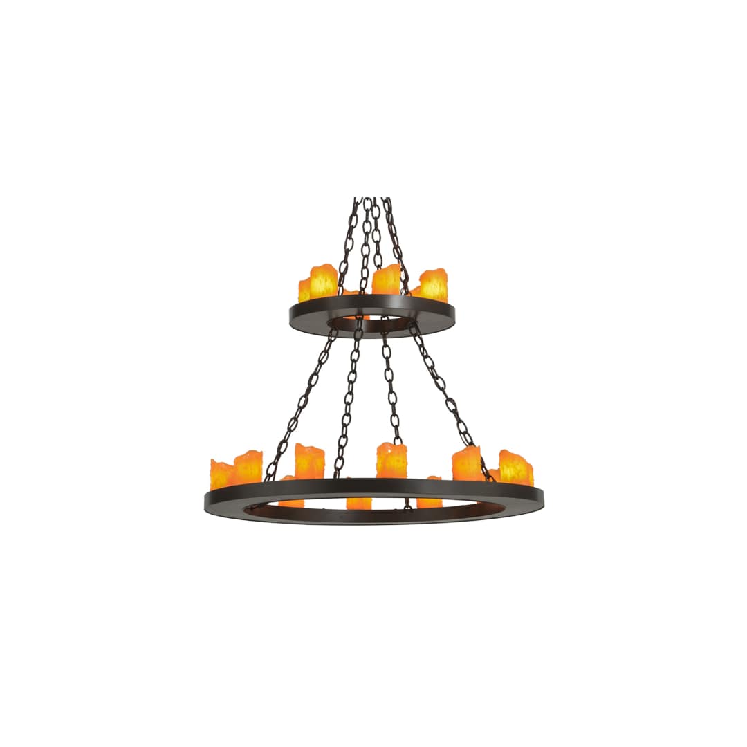 Loxley 18 Light 36" Wide Pillar Candle Style Chandelier