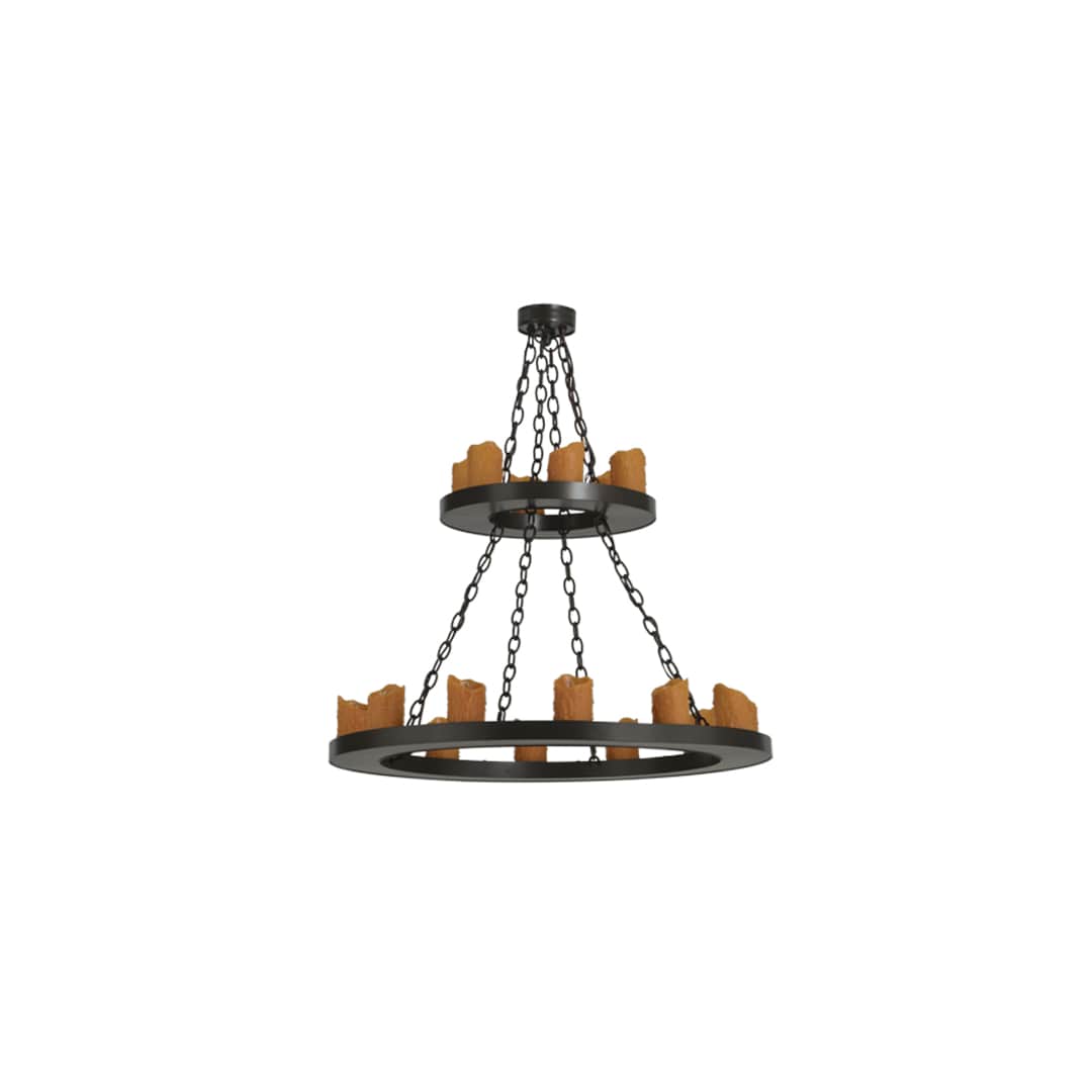 Loxley 18 Light 36" Wide Pillar Candle Style Chandelier