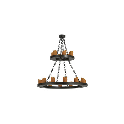 Loxley 18 Light 36" Wide Pillar Candle Style Chandelier