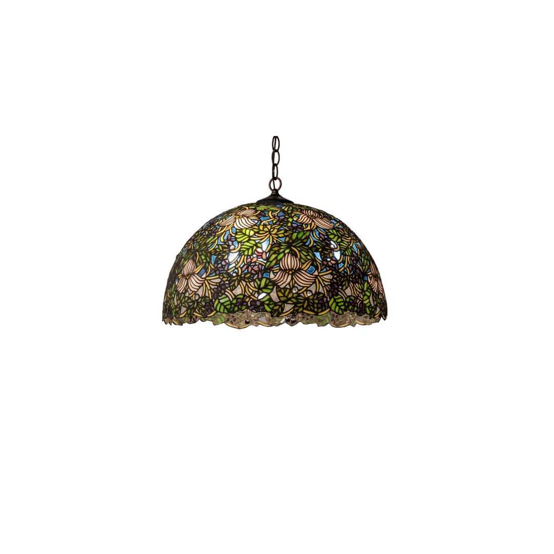 Trillium and Violet 3 Light 20" Wide Pendant