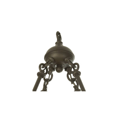 Barbury Barbed Wire 18 Light 48" Wide Wrought Iron Candle Style Chandelier