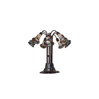 10 Light 24" Tall Tree Table Lamp