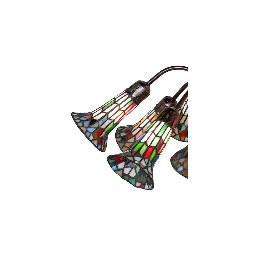 10 Light 24" Tall Tree Table Lamp