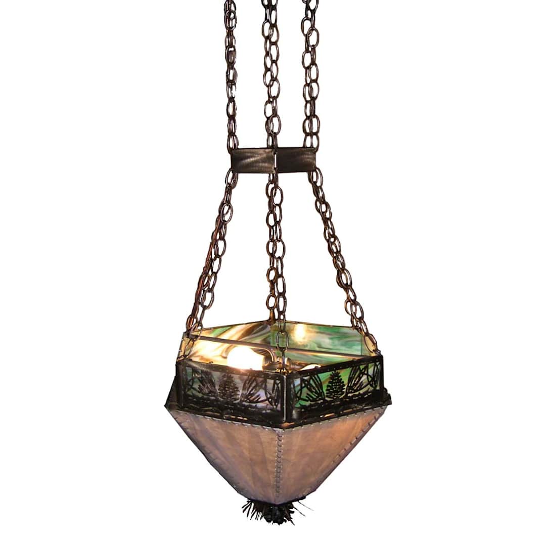 Mountain Pine 2 Light 20" Wide Pendant