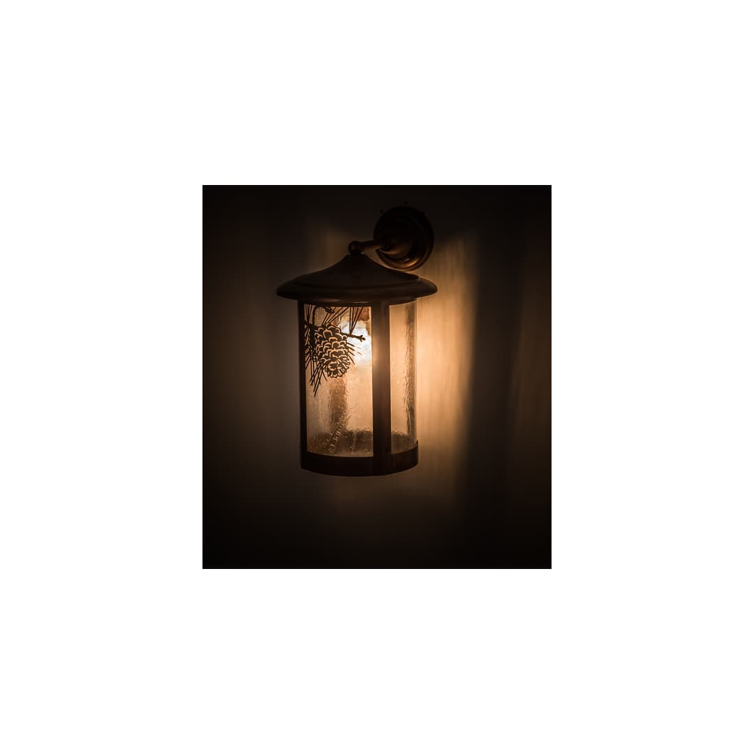 Fulton Winter Pine 17" Tall Wall Sconce