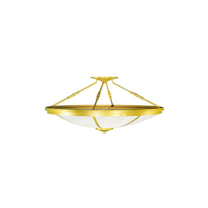 Commerce 8 Light 46" Wide Semi-Flush Bowl Ceiling Fixture
