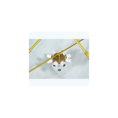 Commerce 8 Light 46" Wide Semi-Flush Bowl Ceiling Fixture