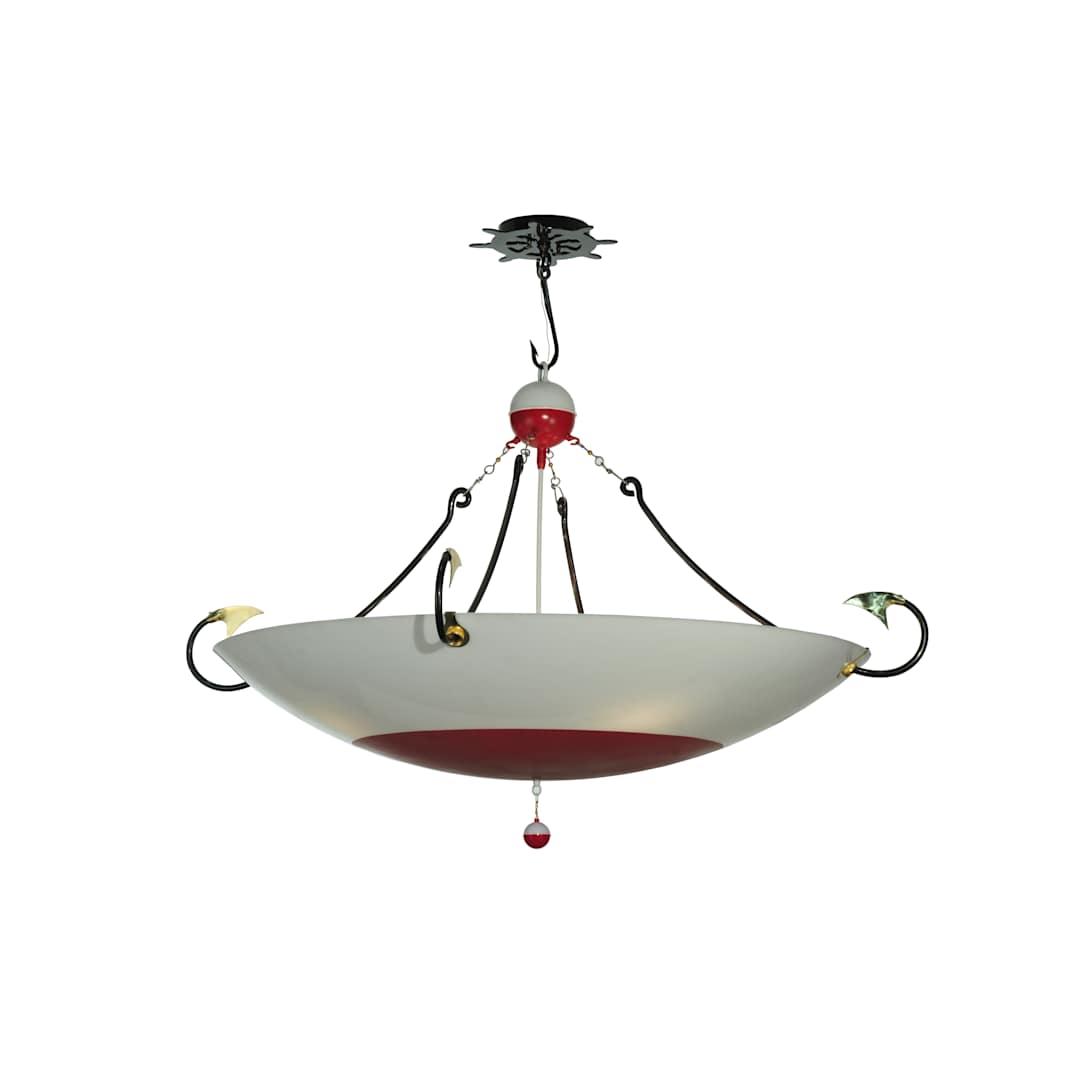 56" W Fishing Bobber Inverted Pendant