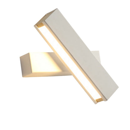 Minimalist Creative Rotatable Design LED Background Wall Bedroom Wall Sconces