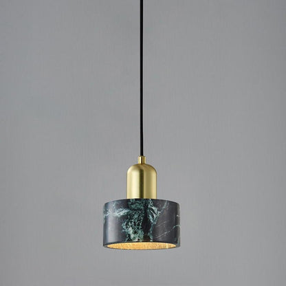 Nordic Ceramic Pendant Light Marble Metal Pendant Lighting