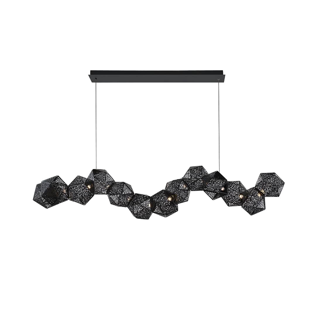 Riddle 64" Wide Integrated LED Linear Chandelier
