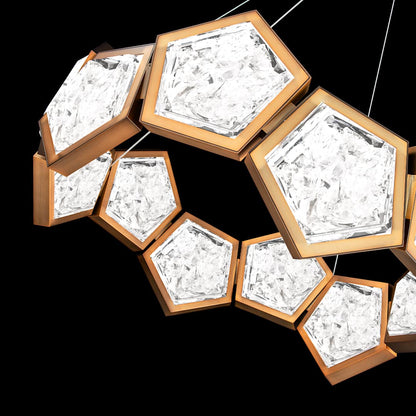 Starlight Starbright 26" Wide LED Drum Chandelier